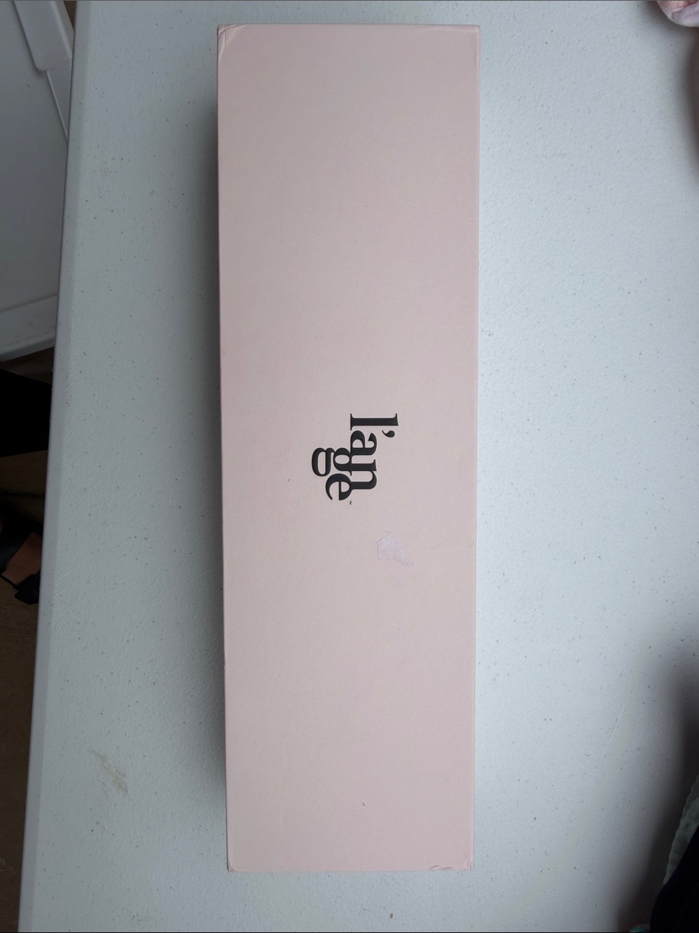 Lange Light pink 25 mm Titanium curling wand with Box